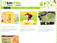 Tablet Screenshot of lupaverde.com.ar